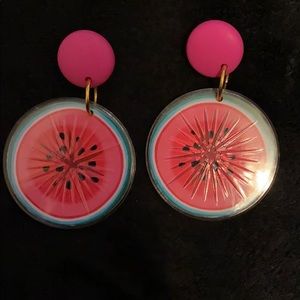 Watermelon earrings